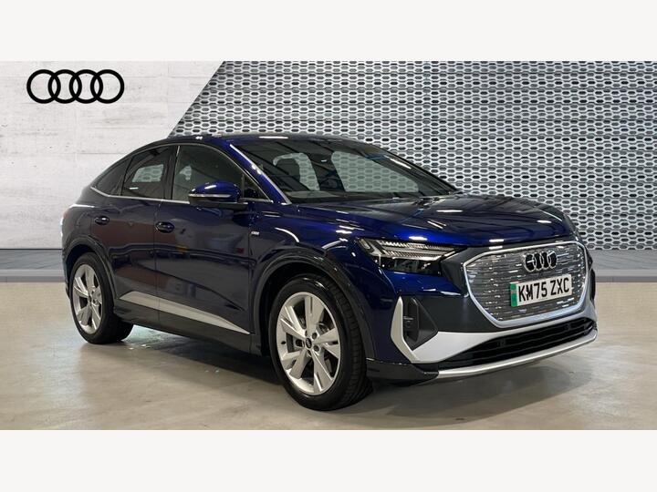Audi Q4 E-tron 40 S Line Sportback Auto 5dr 63kWh