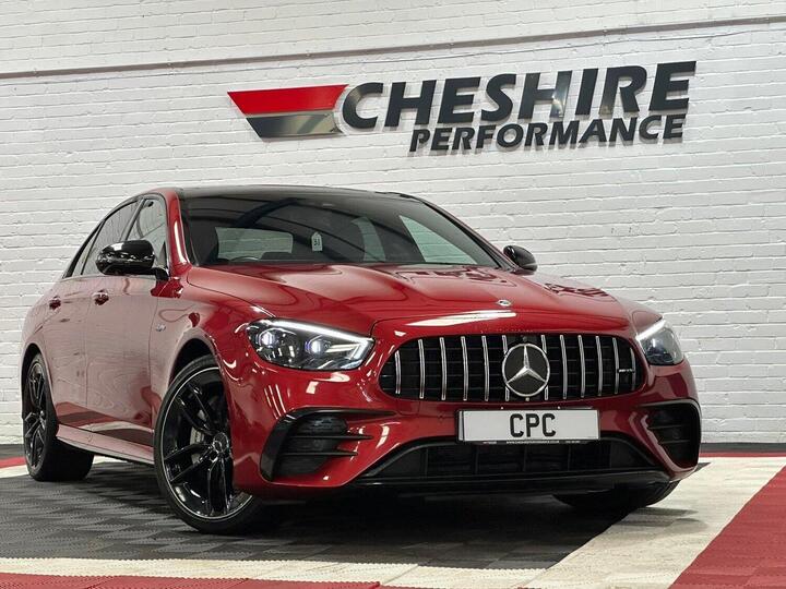 Mercedes-Benz E CLASS 3.0 E53h BiTurbo MHEV AMG Night Edition (Premium Plus) SpdS TCT 4MATIC+ Euro 6 (s/s) 4dr Mercedes-Benz E CLASS 3.0 E53h BiTurbo MHEV AMG Night Edition (Premium Plus) SpdS TCT 4MATIC+ Euro 6 (s/s) 4dr