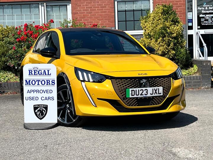 Peugeot E-208 50kWh GT Auto 5dr (7.4kW Charger)
