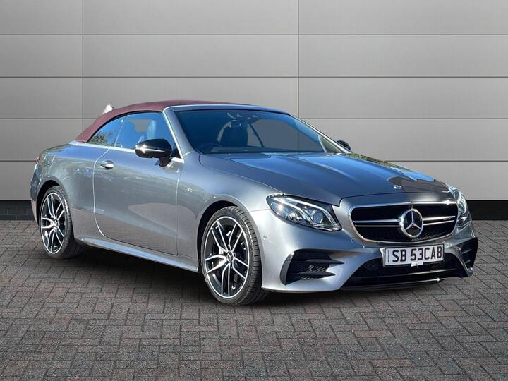 Mercedes-Benz E Class 3.0 E53 MHEV EQ Boost AMG Cabriolet SpdS TCT 4MATIC+ Euro 6 (s/s) 2dr Mercedes-Benz E Class 3.0 E53 MHEV EQ Boost AMG Cabriolet SpdS TCT 4MATIC+ Euro 6 (s/s) 2dr