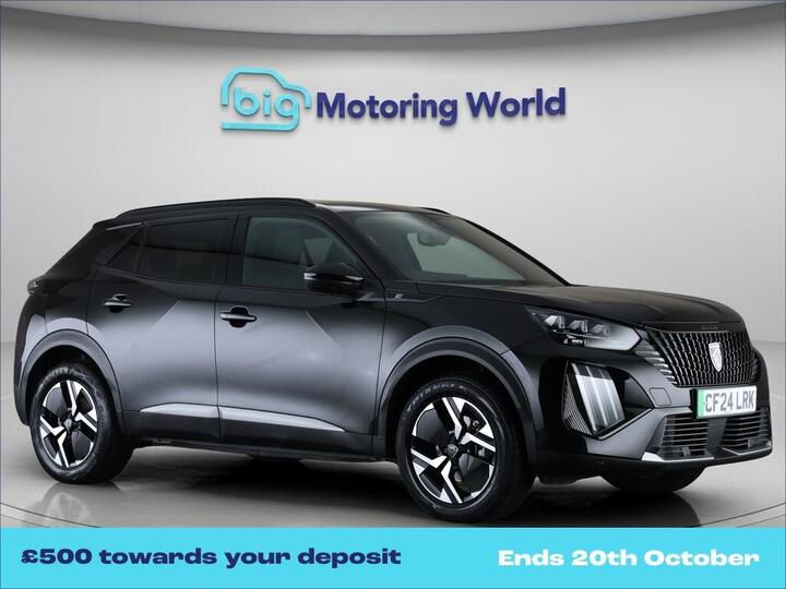 Peugeot E-2008 50kWh GT Auto 5dr (11kW Charger)