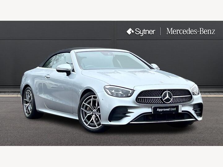 Mercedes-Benz E CLASS 2.0 E300h MHEV AMG Line (Premium) Cabriolet G-Tronic+ Euro 6 (s/s) 2dr