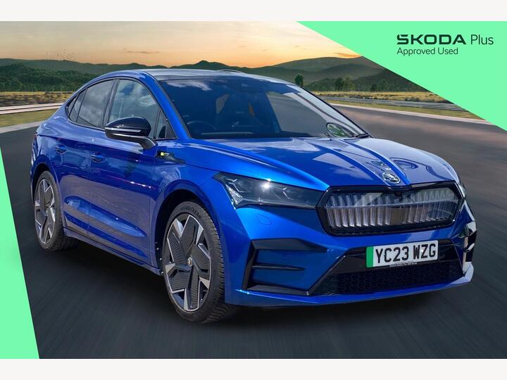 Skoda Enyaq Iv IV 82kWh VRS Coupe Auto 4WD 5dr (DC135kW)