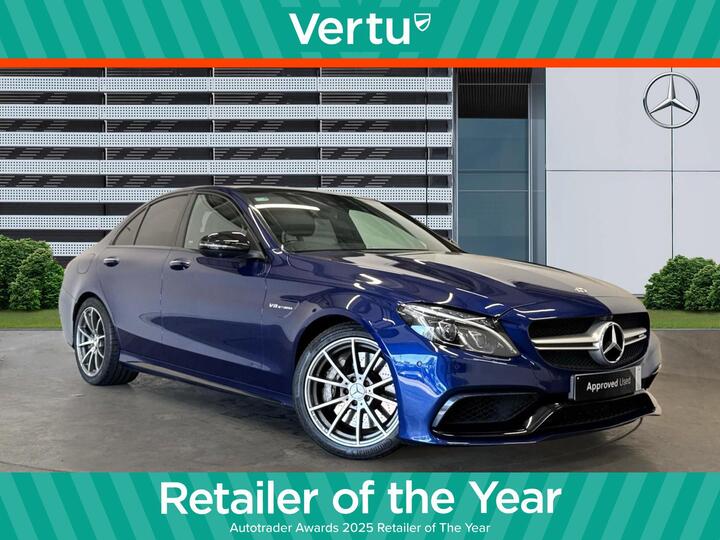 Mercedes-Benz C Class 4.0 C63 V8 BiTurbo AMG (Premium) SpdS MCT Euro 6 (s/s) 4dr