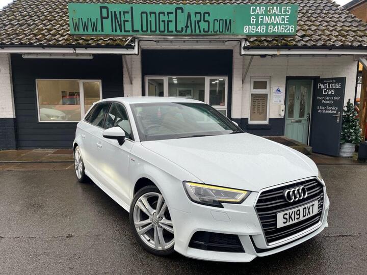 Audi A3 1.0 TFSI 30 S Line Sportback Euro 6 (s/s) 5dr
