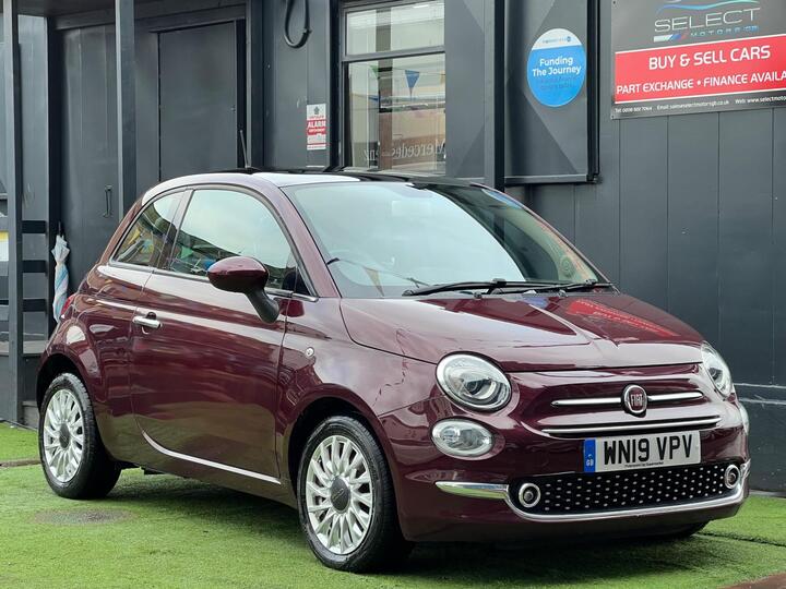 Fiat 500 1.2 Lounge Euro 6 (s/s) 3dr