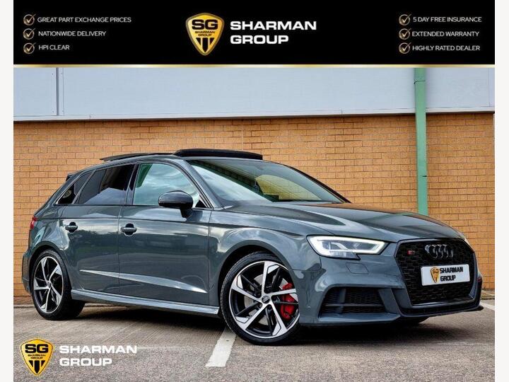 Audi S3 2.0 TFSI Black Edition Sportback S Tronic Quattro Euro 6 (s/s) 5dr