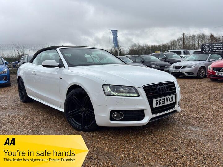 Audi A5 CABRIOLET 3.0 TDI V6 S Line S Tronic Quattro Euro 5 2dr