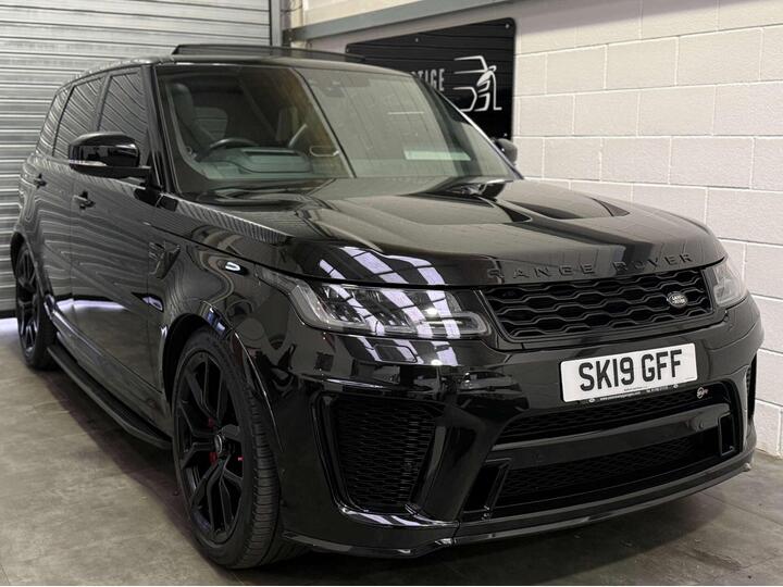 Land Rover RANGE ROVER SPORT 5.0 P575 V8 SVR Auto 4WD Euro 6 (s/s) 5dr Land Rover RANGE ROVER SPORT 5.0 P575 V8 SVR Auto 4WD Euro 6 (s/s) 5dr
