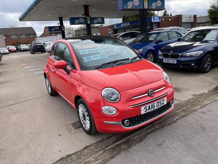 Fiat 500 1.2 Lounge Euro 6 (s/s) 3dr