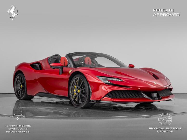 Ferrari SF90 Spider 4.0T V8 7.9kWh F1 DCT 4WD Euro 6 (s/s) 2dr