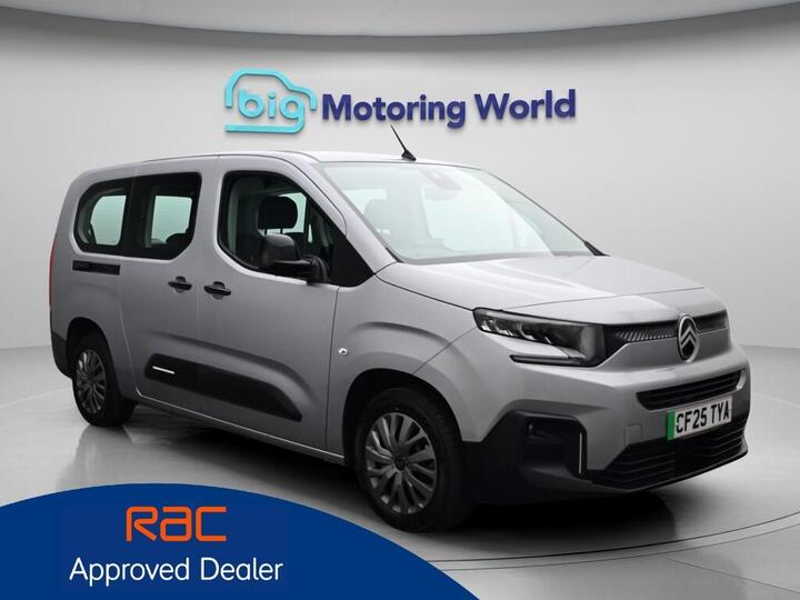 Citroen E-Berlingo 52kWh PLUS XL Auto 5dr (11kW Charger)