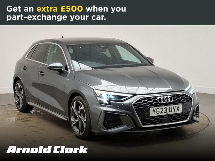 Audi A3 1.0 TFSI 30 S Line Sportback S Tronic Euro 6 (s/s) 5dr