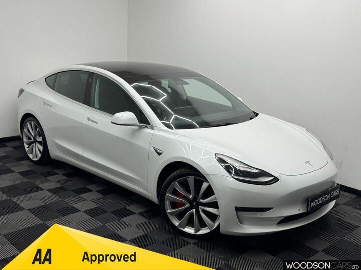 Tesla Model 3 (Dual Motor) Performance Auto 4WDE 4dr (Performance Upgrade)