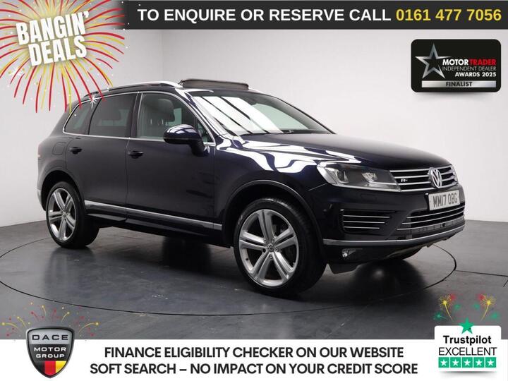 Volkswagen TOUAREG 3.0 TDI V6 BlueMotion Tech R-Line Plus Tiptronic 4WD Euro 6 (s/s) 5dr Volkswagen TOUAREG 3.0 TDI V6 BlueMotion Tech R-Line Plus Tiptronic 4WD Euro 6 (s/s) 5dr