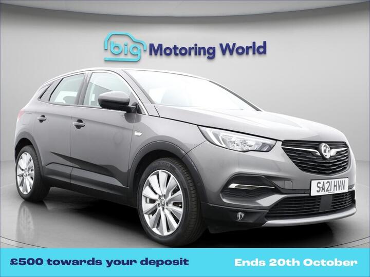 Vauxhall Grandland X 1.2 Turbo Elite Nav Premium Auto Euro 6 (s/s) 5dr