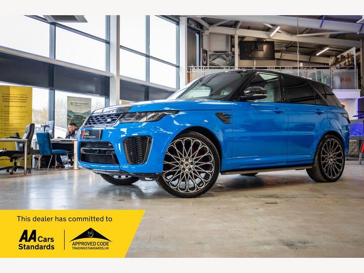 Land Rover RANGE ROVER SPORT 5.0 P575 V8 SVR Auto 4WD Euro 6 (s/s) 5dr