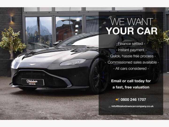 Aston Martin Vantage 4.0 V8 Auto Euro 6 2dr Aston Martin Vantage 4.0 V8 Auto Euro 6 2dr