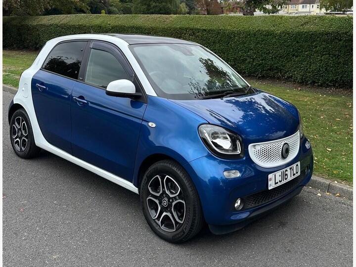 Smart Forfour 1.0 Prime Sport Hatchback 5dr Petrol Twinamic Euro 6 (s/s) (71 Ps)