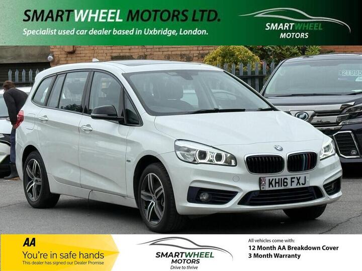 BMW 2 Series Gran Tourer 2.0 220i Sport Auto Euro 6 (s/s) 5dr BMW 2 Series Gran Tourer 2.0 220i Sport Auto Euro 6 (s/s) 5dr