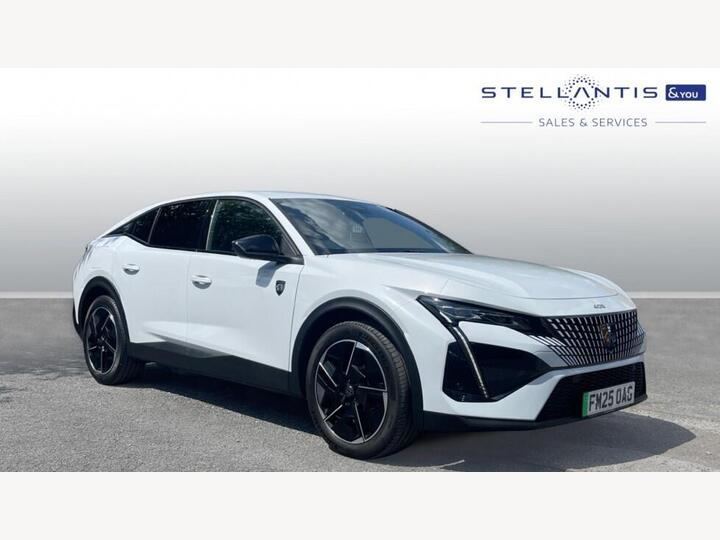 Peugeot E-408 58kWh GT Fastback Auto 5dr Peugeot E-408 58kWh GT Fastback Auto 5dr