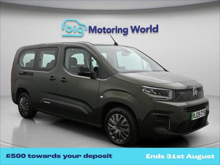 Citroen E-Berlingo 52kWh PLUS XL Auto 5dr (11kW Charger)
