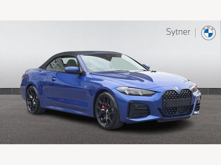 BMW 4 Series Convertible 2.0 420i M Sport Auto Euro 6 (s/s) 2dr