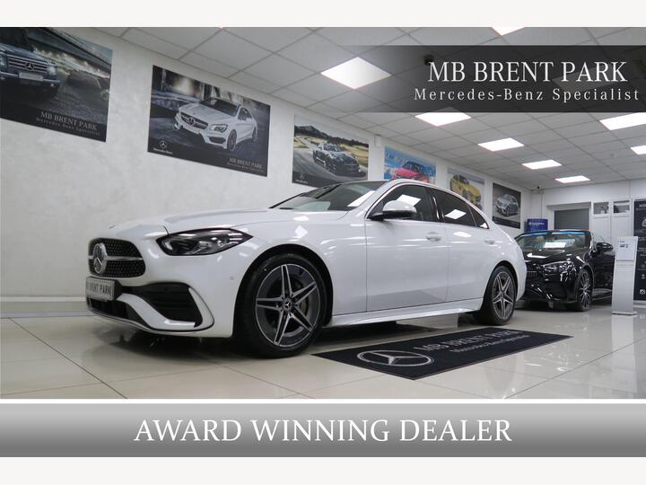 Mercedes-Benz C Class 2.0 C300e 25.4kWh AMG Line G-Tronic+ Euro 6 (s/s) 4dr