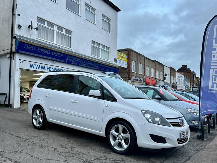 Vauxhall Zafira 1.6 16V Exclusiv Euro 5 5dr