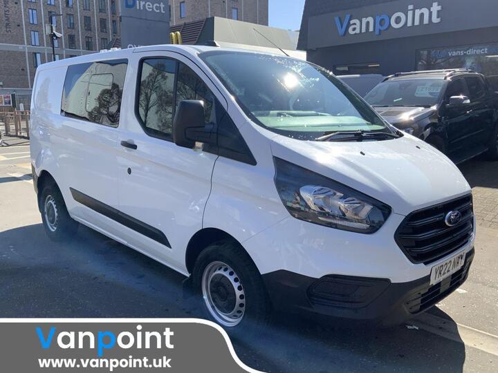 Ford TRANSIT CUSTOM 2.0 300 EcoBlue Leader Crew Van L1 H1 Euro 6 (s/s) 5dr Ford TRANSIT CUSTOM 2.0 300 EcoBlue Leader Crew Van L1 H1 Euro 6 (s/s) 5dr