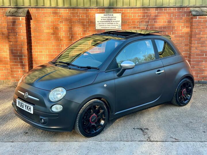 Fiat 500 1.2 Matt Black Euro 5 (s/s) 3dr