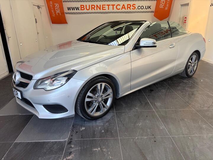 Mercedes-Benz E Class 2.1 E220 CDI SE Cabriolet G-Tronic+ Euro 5 (s/s) 2dr