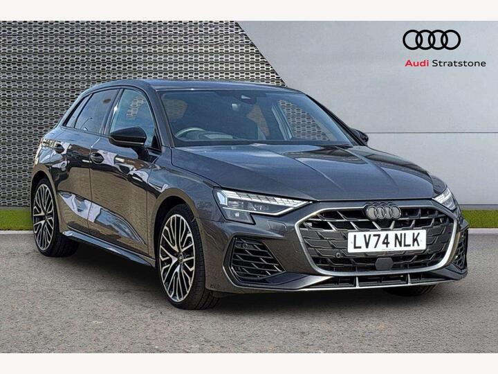 Audi A3 2.0 TFSI Black Edition Sportback S Tronic Quattro Euro 6 (s/s) 5dr