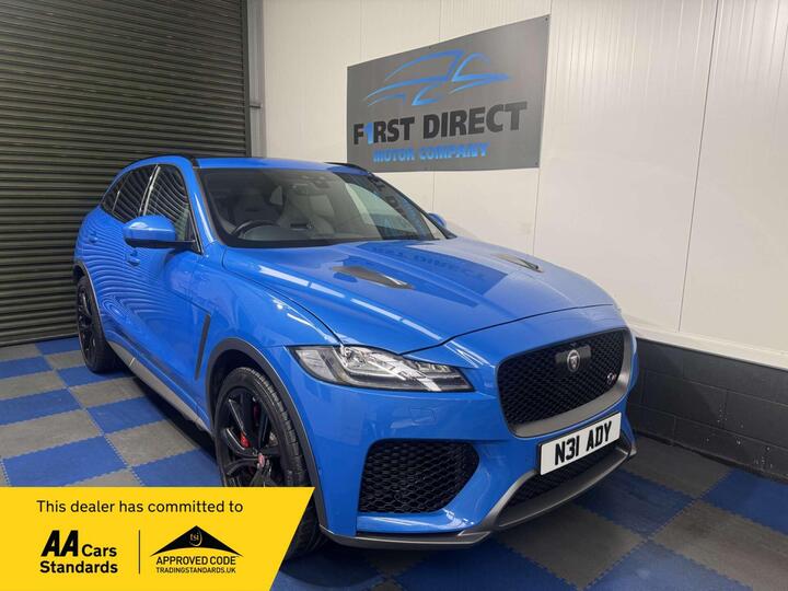 Jaguar F-PACE 5.0 V8 SVR Quickshift AWD Euro 6 (s/s) 5dr