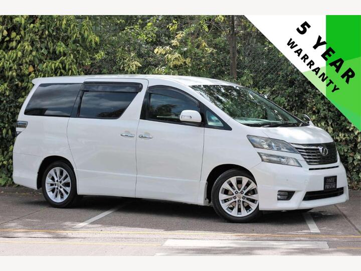 Toyota VELLFIRE 2.4 Z Platinum Selection 2 5dr 7 Seats Toyota VELLFIRE 2.4 Z Platinum Selection 2 5dr 7 Seats