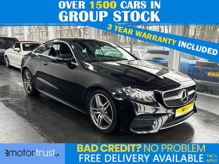 Mercedes-Benz E-CLASS 2.0 E220d AMG Line (Premium) G-Tronic+ Euro 6 (s/s) 2dr Mercedes-Benz E-CLASS 2.0 E220d AMG Line (Premium) G-Tronic+ Euro 6 (s/s) 2dr