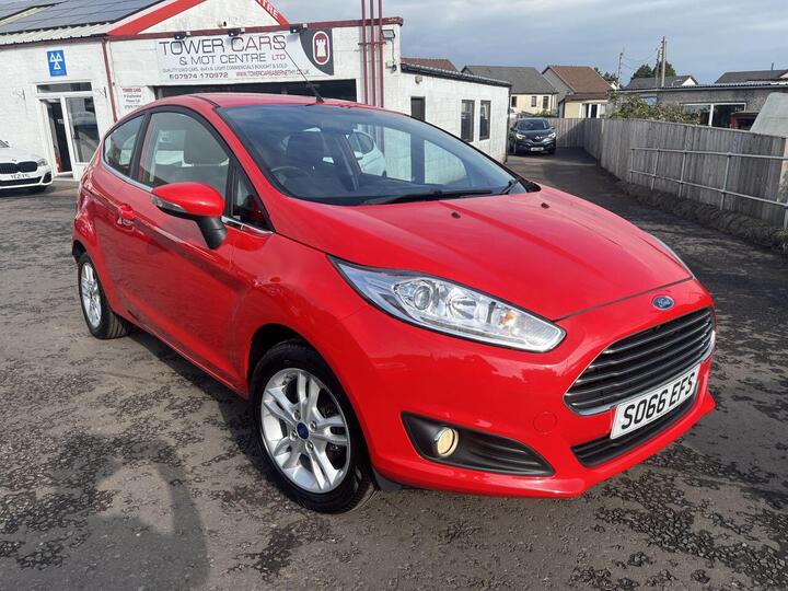 Ford FIESTA 1.0T EcoBoost Zetec Euro 6 (s/s) 3dr