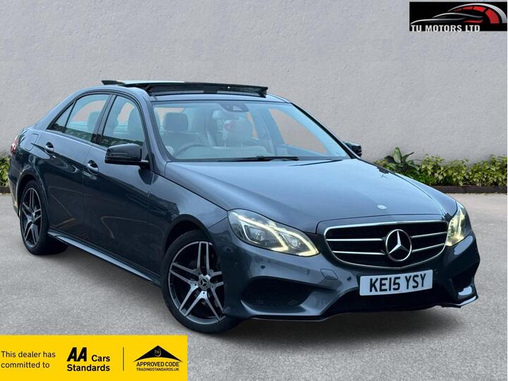 Mercedes-Benz E Class 2.1 E220 BlueTEC AMG Night Edition (Premium) G-Tronic+ Euro 6 (s/s) 4dr Mercedes-Benz E Class 2.1 E220 BlueTEC AMG Night Edition (Premium) G-Tronic+ Euro 6 (s/s) 4dr