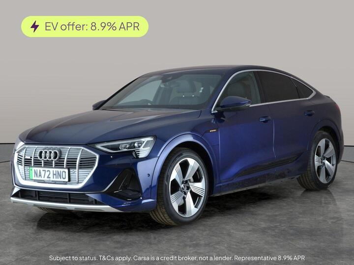 Audi E-tron 55 S Line Sportback Auto Quattro 5dr 95kWh (11kW Charger)