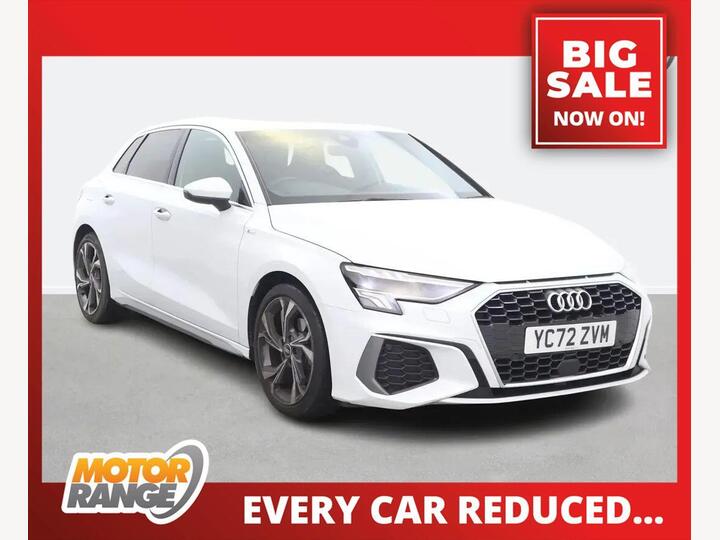 Audi A3 1.0 TFSI 30 S Line Sportback S Tronic Euro 6 (s/s) 5dr