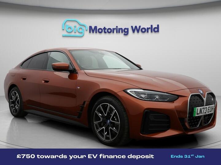 BMW I4 40 83.9kWh M Sport Gran Coupe Auto EDrive 5dr