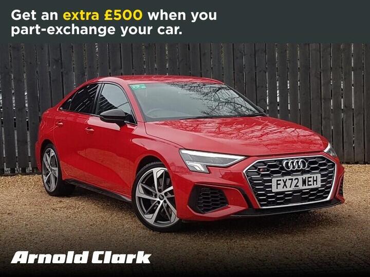 Audi S3 2.0 TFSI S Tronic Quattro Euro 6 (s/s) 4dr