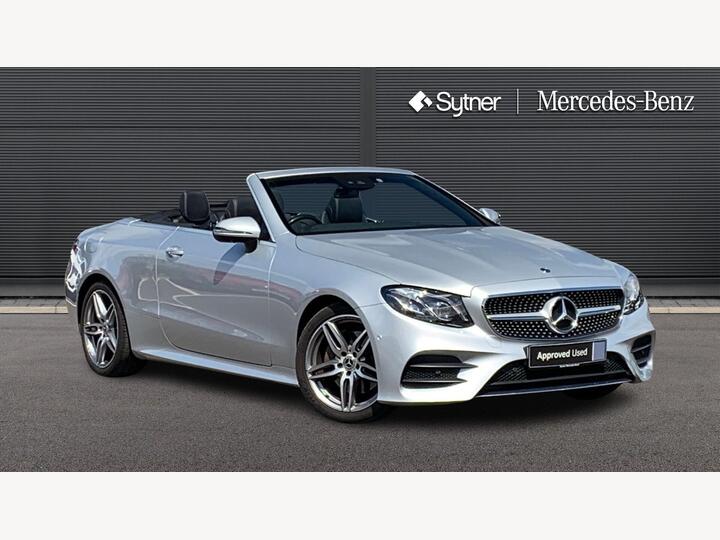 Mercedes-Benz E Class 2.0 E220d AMG Line (Premium) Cabriolet G-Tronic+ Euro 6 (s/s) 2dr