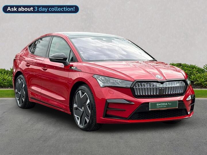 Skoda ENYAQ 82kWh VRS Coupe Auto 4WD 5dr (DC175kW)