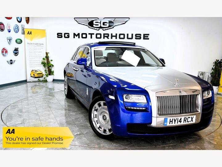 Rolls Royce GHOST 6.6L 4d  AUTO  563 BHP +FREE 6 MONTHS NATIONWIDE WARRANTY+