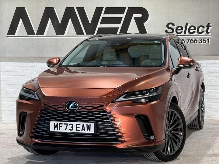 Lexus RX 2.5 450h+ 18.1kWh Takumi E-CVT 4WD Euro 6 (s/s) 5dr