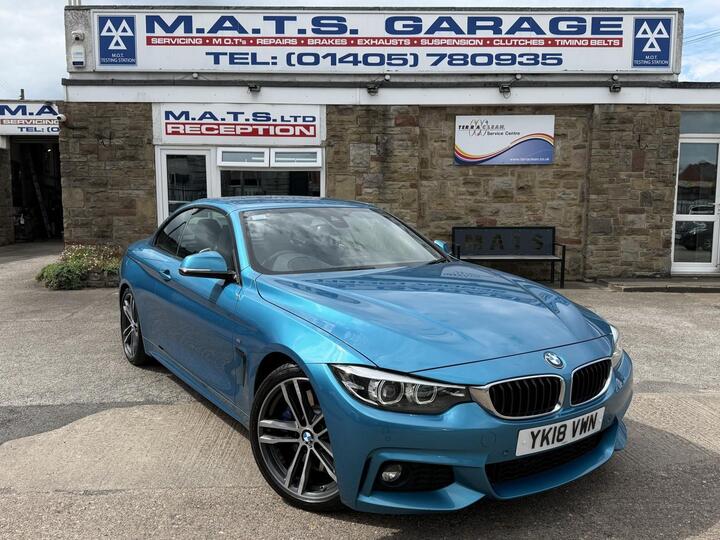 BMW 4 SERIES 3.0 430d M Sport Auto Euro 6 (s/s) 2dr