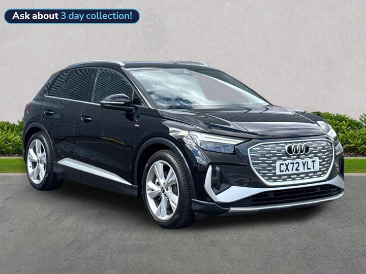 Audi Q4 50 S Line Auto Quattro 5dr 82kWh Audi Q4 50 S Line Auto Quattro 5dr 82kWh