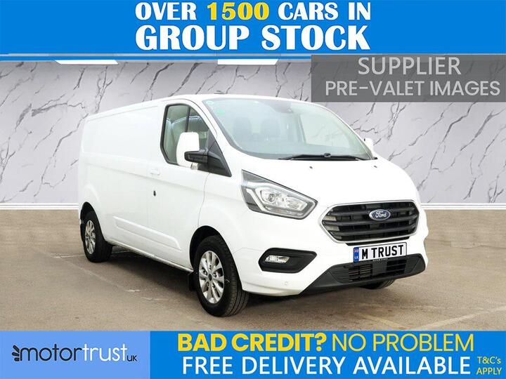 Ford TRANSIT CUSTOM 2.0 300 EcoBlue Limited Panel Van 5dr Diesel Manual L2 H1 Euro 6 (s/s) (130 Ps) 1 OWNER!  1 OWNER!