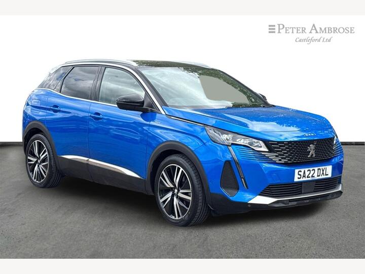 Peugeot 3008 1.6 13.2kWh GT E-EAT 4WD Euro 6 (s/s) 5dr Peugeot 3008 1.6 13.2kWh GT E-EAT 4WD Euro 6 (s/s) 5dr